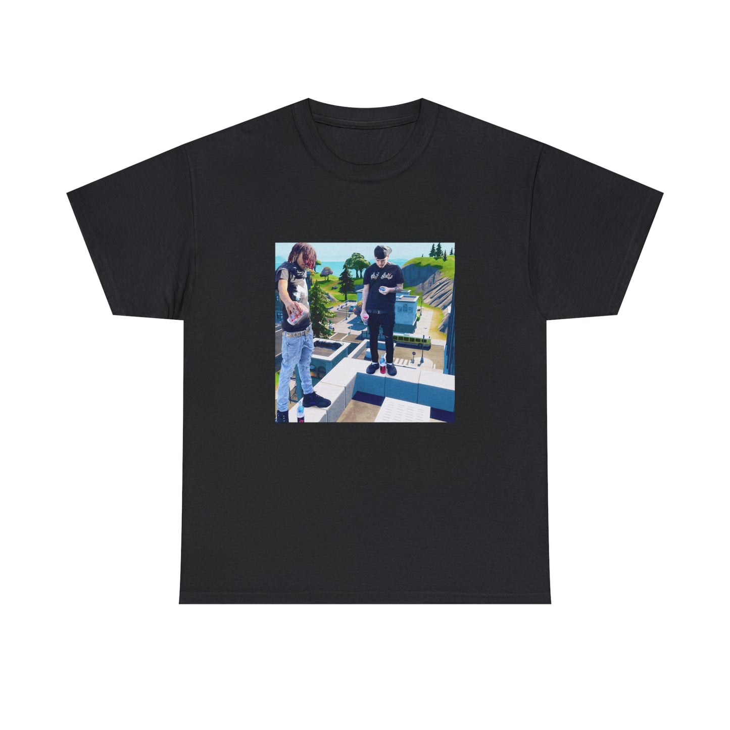 YEAT x SEPTEMBERSRICH TILTED TOWERS TEE