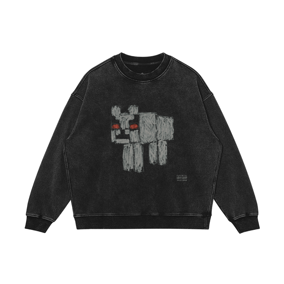 FOR ALL THE DOGS x MINECRAFT CREWNECK